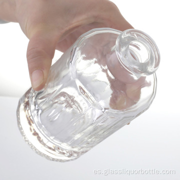 Botellas de vidrio de 16 oz con corchos al por mayor